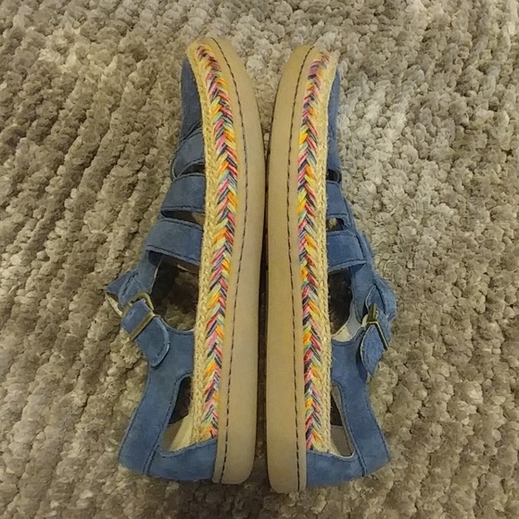 Born Denim blue suede flats - Picture 4 of 5